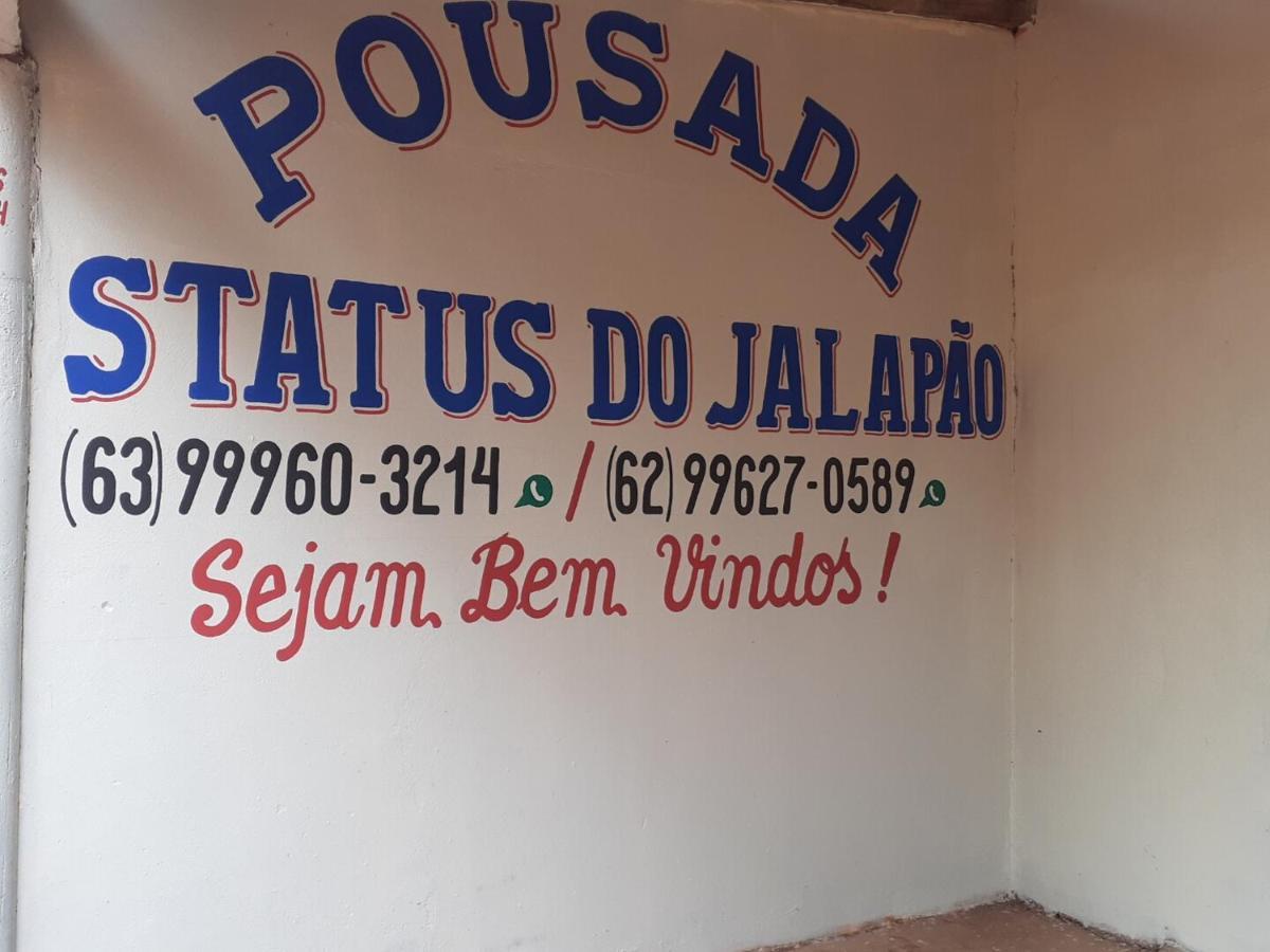 Pousada Status Jalapao Hotell Mateiros Eksteriør bilde